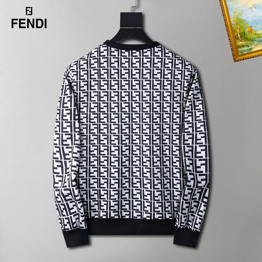 fendi sweatshirt manches longues pour homme s_1276a351